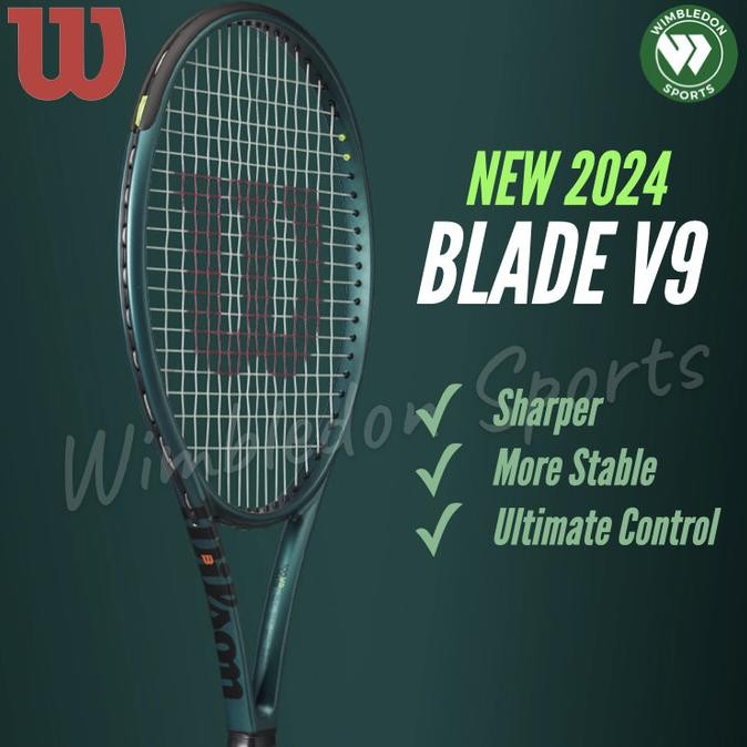 Raket Tenis Wilson Blade v9 / Raket Wilson Blade 98/100/100L/100UL v9 LEK