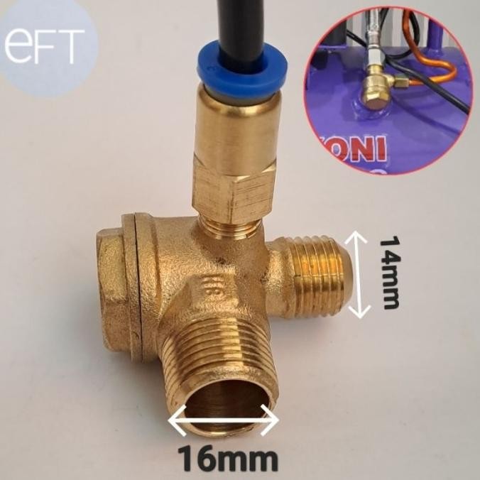 CHECK VALVE KOMPRESOR OILESS (SET)