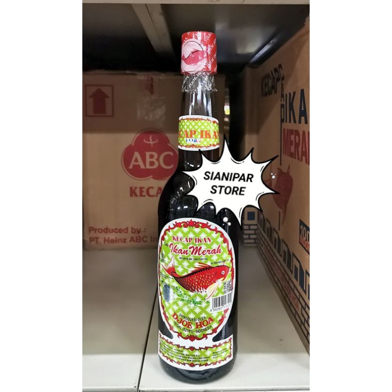 

Djoe Hoa Fish Soy 620ml Kecap Asin Cap Ikan Merah - Tersedia Harga Grosir Beli Banyak Lebih Hemat