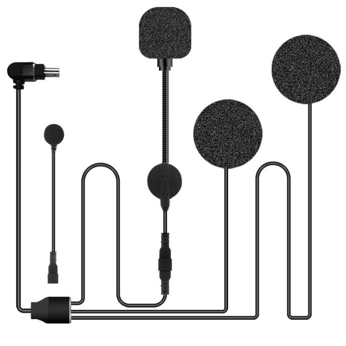 Untuk GX10 Motor Helm Bluetooth Headset Pengganti Speaker Mic Set