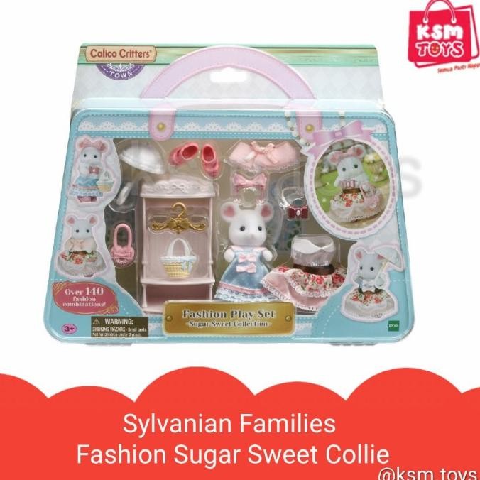 Sylvanian Families Fashion Sugar Sweet Collie Playset