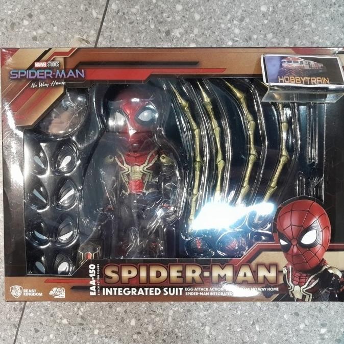 BEAST KINGDOM EGG ATTACK EAA-150 SPIDER-MAN INTEGRATED SUIT FIGURE
