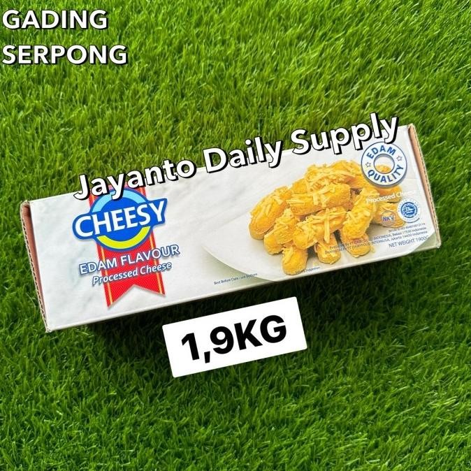 

Sale Cheesy Keju Edam 2Kg / Keju Untuk Kue Kering / Berkualitas, Harga Terjangkau, & Enak - 100% Halal