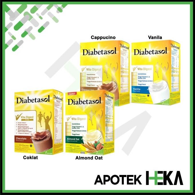 

Grosir Diabetasol 570 G - Susu Nutrisi Khusus Diabetes