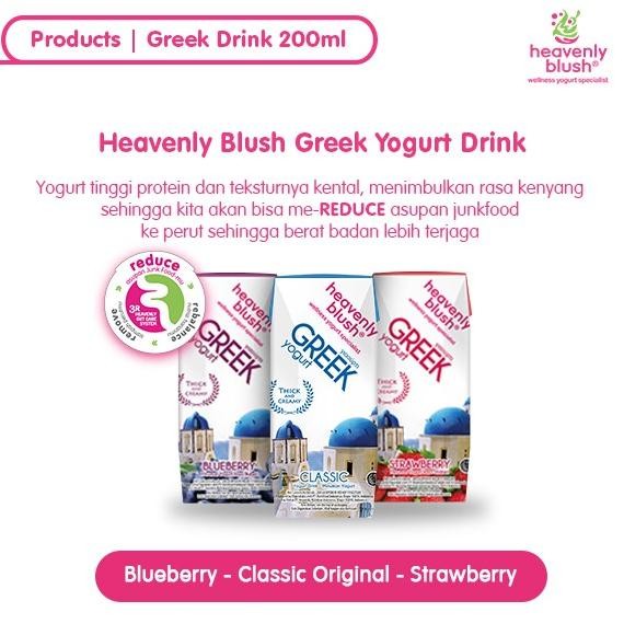 

Grosir Yogurt Heavenly Blush Greek Drink Mix Variant [24 X 200Ml]