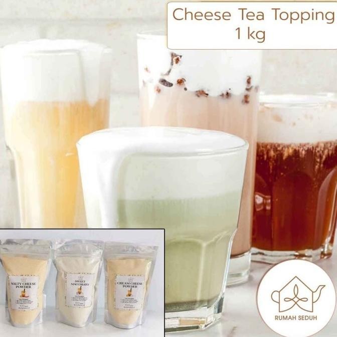 

1kg Cheese Tea Topping : Sweet Machiato, Creamy Cheese, Salty Cheese