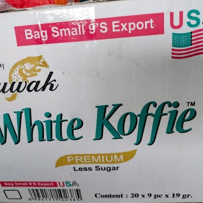 

Promo Kopi Luwak Premium Less Sugar Coffee - 20 Pack (9 Pcs Per Pack) - Sirup, Food, Maryam, Pabrik, Etawa, Arum, Meal, Akar, Selai