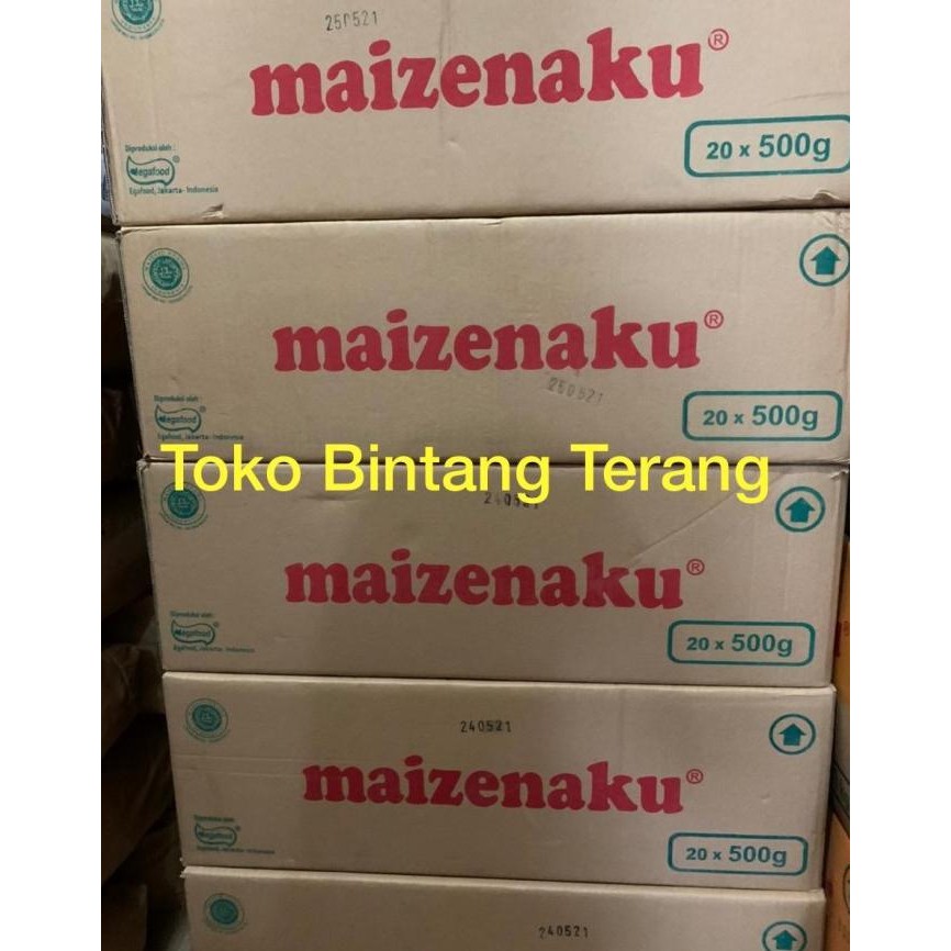 

Grosir Tepung Maizena Corn Starch Maizenaku 500Gr X 20 Pcs 1 Dus Karton 10 Kg