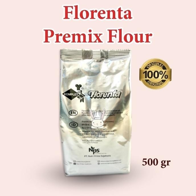 

Promo Tepung Florenta/Florentine Powder (Cookies Caramel) 500 Gr
