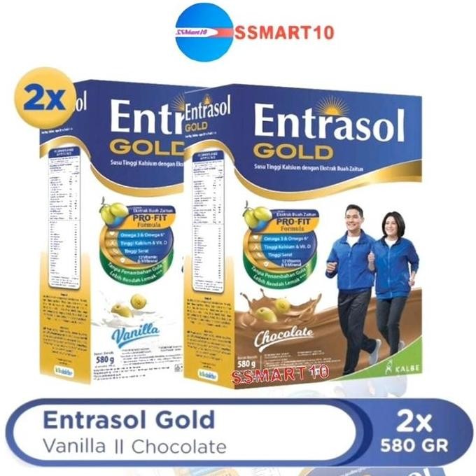 

Sale Entrasol Gold Susu Bubuk Box 2 X 560Gr [Isi 2 Box]