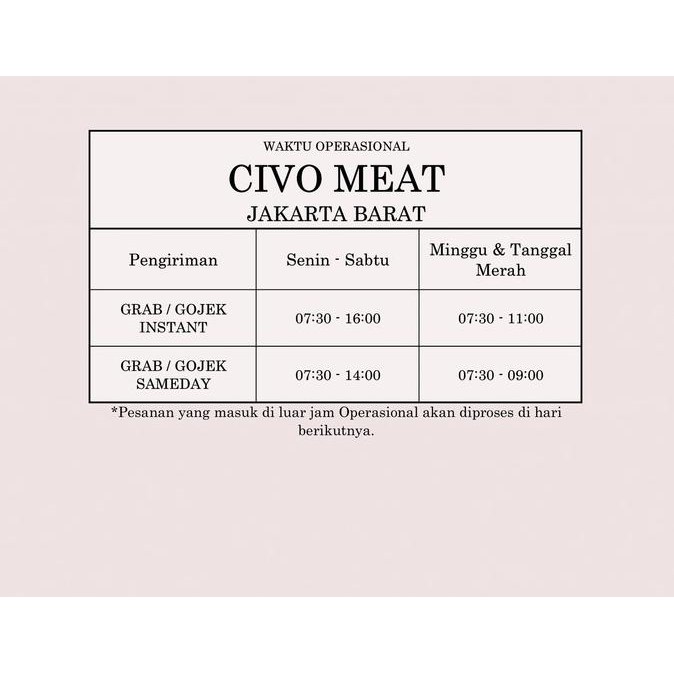 

Promo Smoked Pork Ham 500Gr
