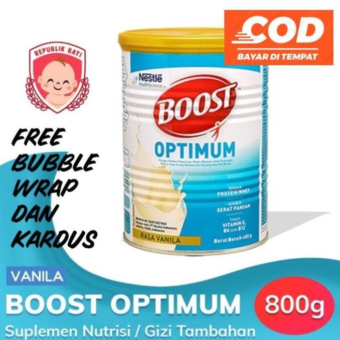 

Sale Boost Optimum Susu Bubuk Nutrisi Dewasa Lansia 800Gr 800 Gram Murah