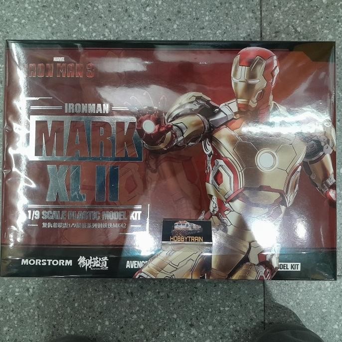 MORSTORM YOLOPARK 1/9 SCALE MODEL KIT IRON MAN MARK 42