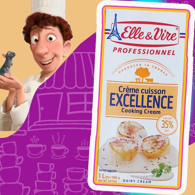 

Promo Elle Vire Cooking Cream 1 Liter / Elle & Vire Krim Masak France