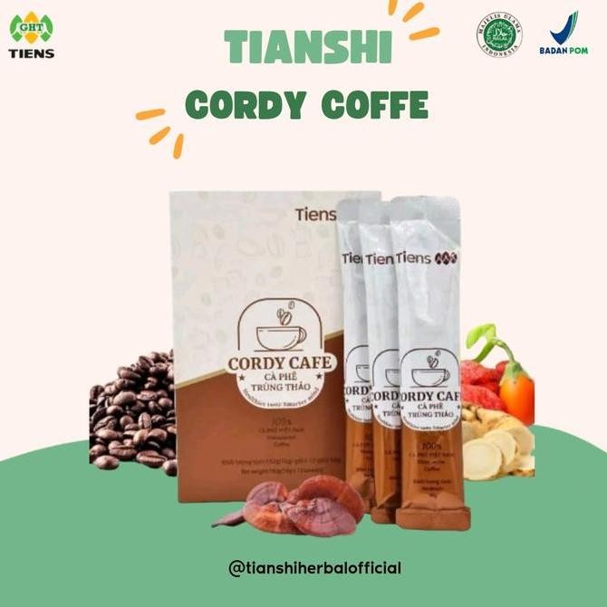 Promo Tiens Cordycafe  Kopi Herbal Aman Di Lambung