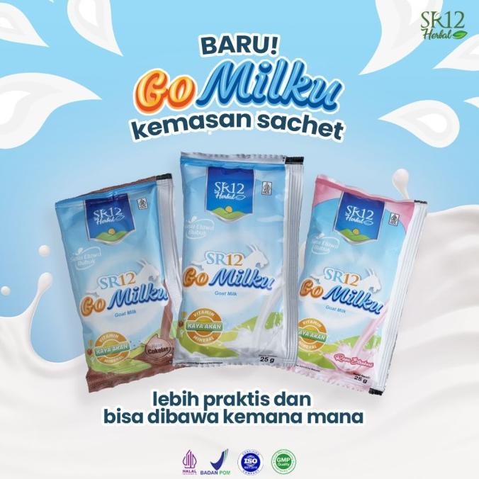 

Murah Sr12 Go Milku Susu Kambing Etawa Kemasan Bag Isi 40 Sachet