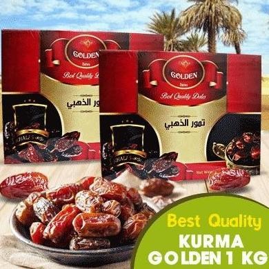 

Sale Kurma Khalas Golden 1 Kg Rasa Enaaak Snacks Manis Cemilan