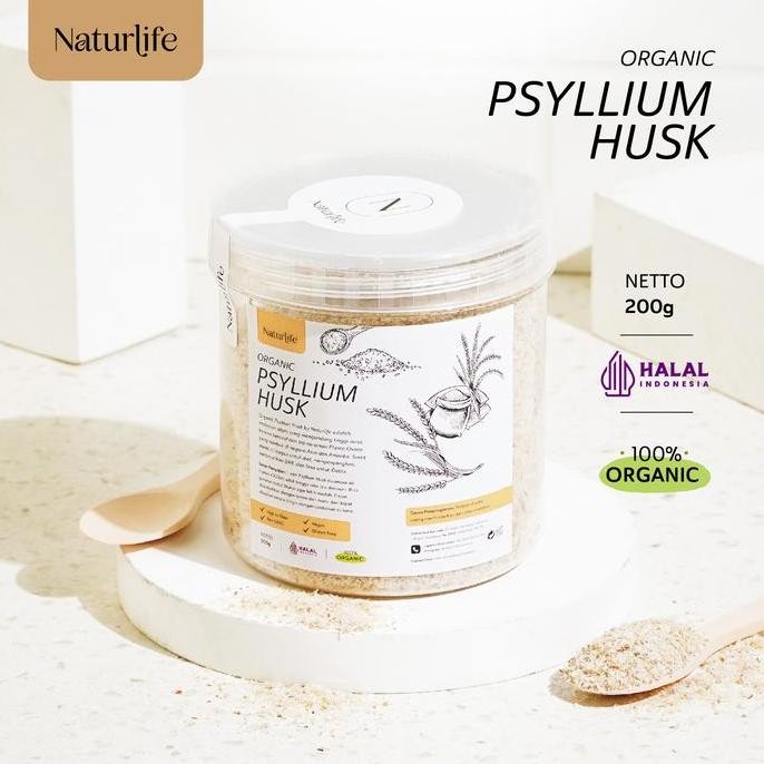 

Murah Psyllium Husk Minuman Serbuk Serat Alami 200G