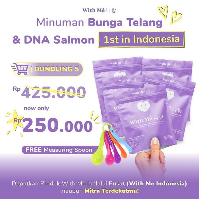

Sale (Bundling 5) With Me - Minuman With Bunga Telang