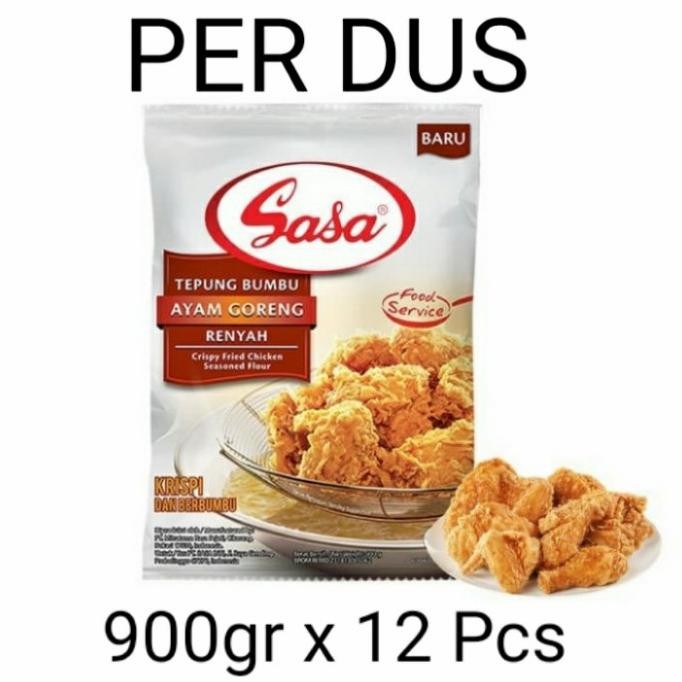 

Promo Tepung Sasa Ayam Goreng 900 Gr Perdus 12 Pcs