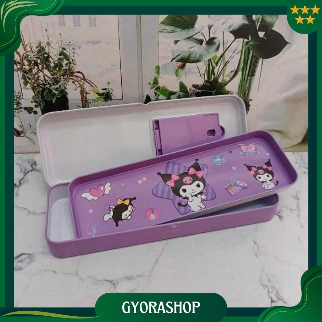 

Kotak Pensil Tempat Pencil Case Kaleng Sisir Kaca Xy-5266 Promo Puncak