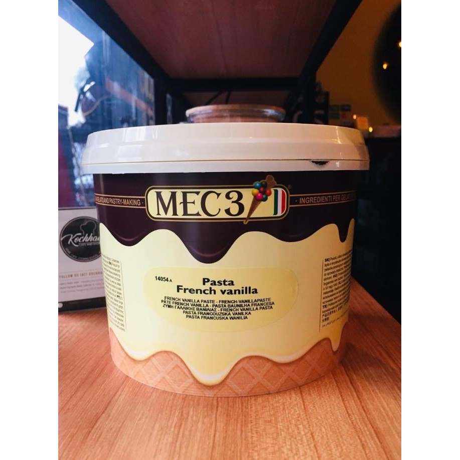 

Grosir Mec3 Pasta French Vanilla Paste 120Gr Gelato Cake Cream Filling