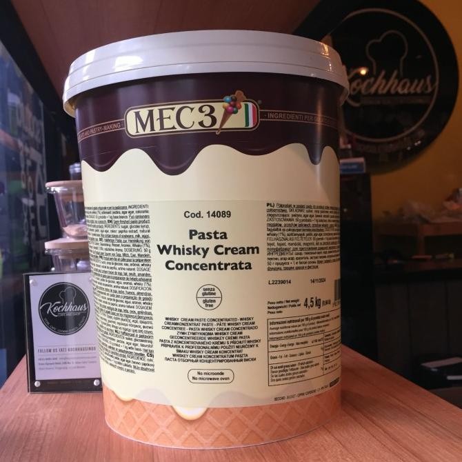 

Grosir Mec3 Whisky Cream Concentrata 120Gr Pasta Whiskey Paste Gelato Cake
