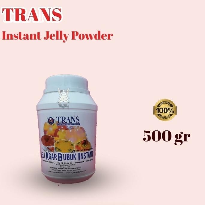 

Murah Instant Jelly Powder / Jeli Bubuk Instant Trans 500 Gram