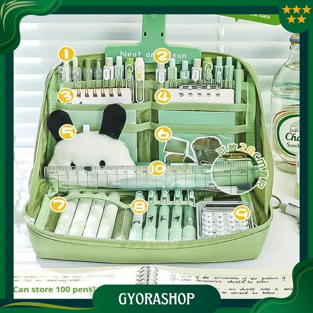 

Transparan Tempat Pensil Berkapasitas Besar / Kotak Alat Tulis Anak Yang Indah / Tas Penyimpanan Kosmetik Anak Perempuan / Sekolah Kotak Kantor Stationary Best Seller