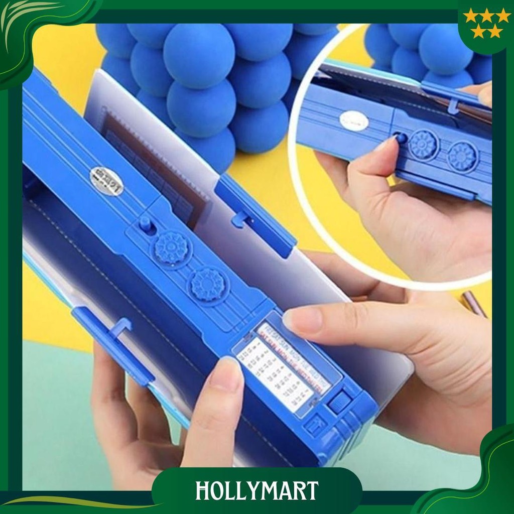 

Ready StockKotak Pensil/Bahan Tahan Air Kuromi Tempat Pensil Password /Multifungsi Lapis Ganda Berkapasitas Besar Lucu- Termasuk Rautan Pensil Kotak Alat Tulis Cod
