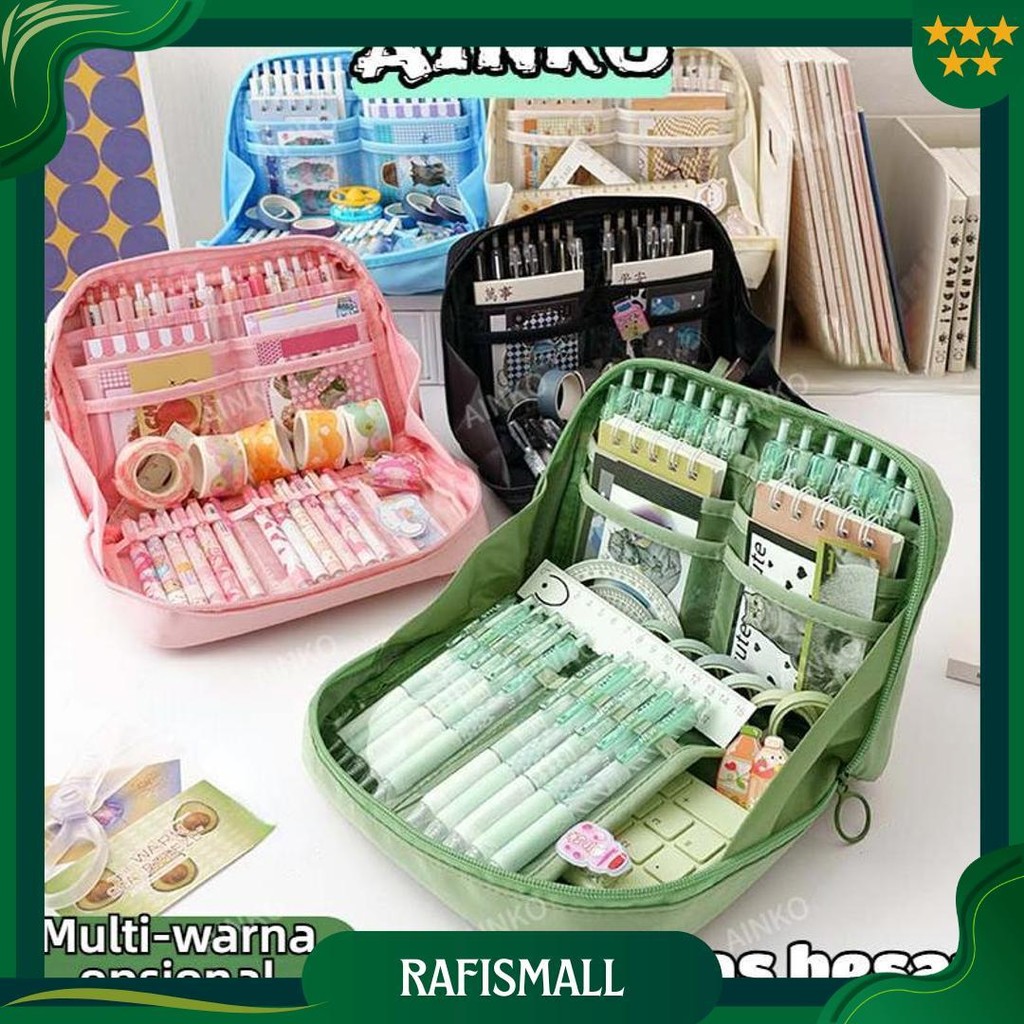 

Tempat Pensil Berkapasitas Besar / Kotak Alat Tulis Anak Yang Indah / Tas Penyimpanan Kosmetik Anak Perempuan Promo 4.4