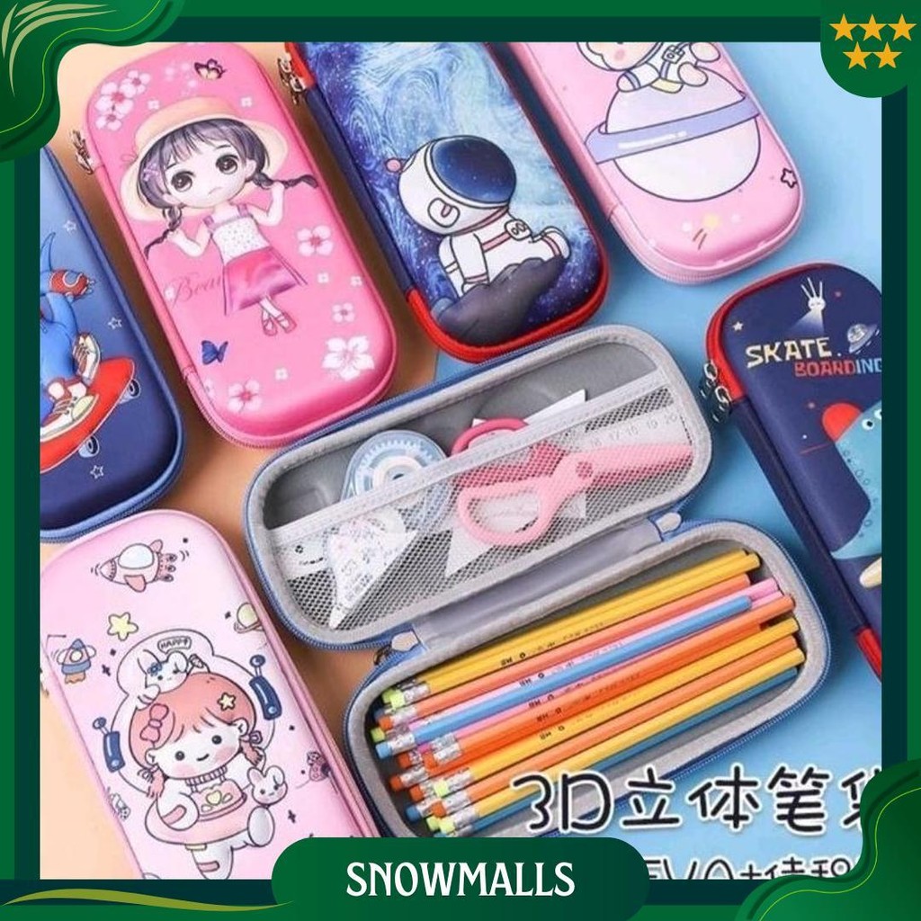 

Tempat Pensil Anak Sekolah 3D Bahan Eva Anti Air Gratis Ongkir