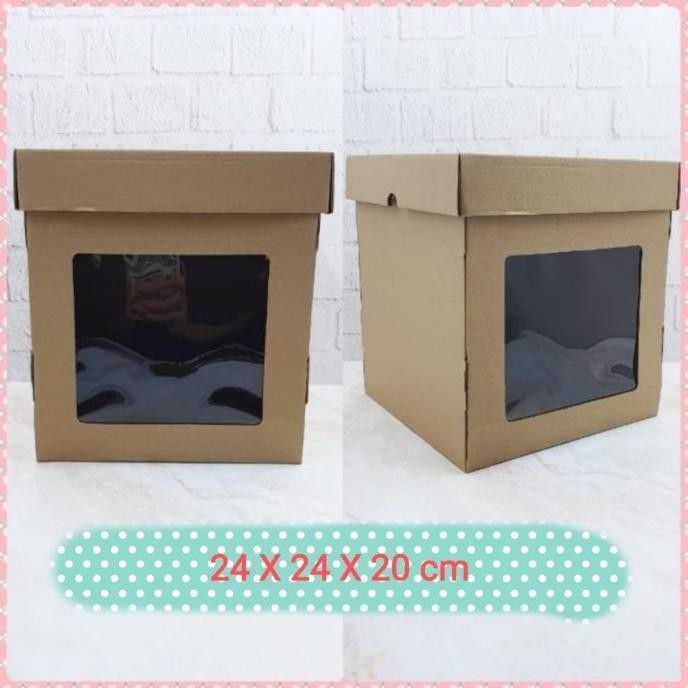 (Good) Dus Cake Tinggi, Box Kue Tart Tinggi, Kardus Kue Tinggi, Box Hampers