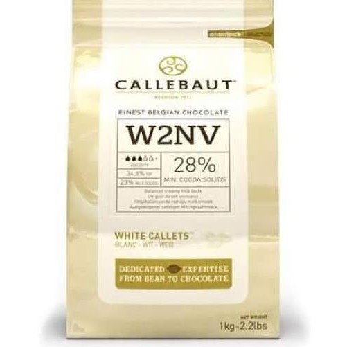 

Promo Callebaut White 200Gr W2Nv Couverture Callet Coklat Putih Cokelat