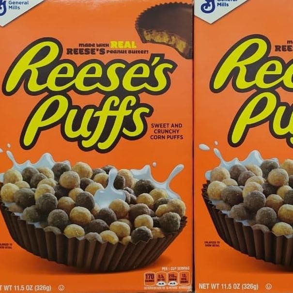 

general mills reeses puff cereal 326gr