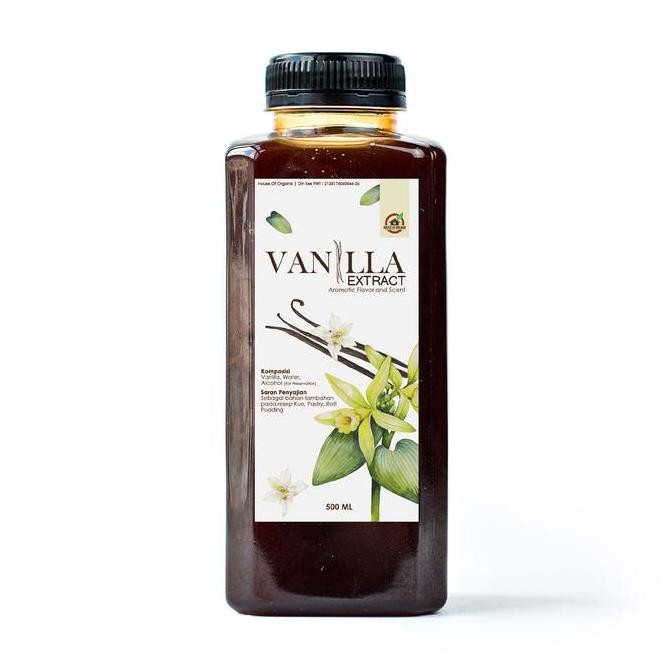 

Sale House Of Organix Vanilla Extract 500 Ml / Bahan Baking Vanila