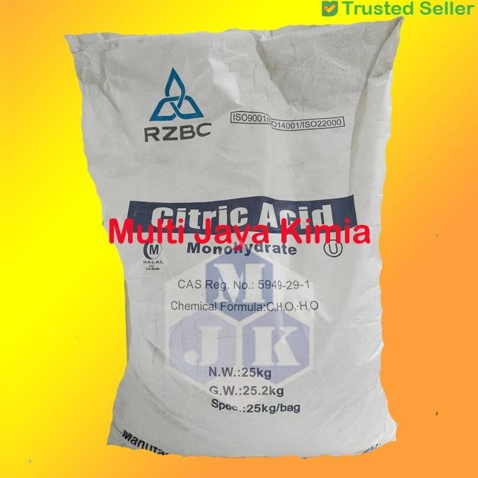 

Promo Citrun / Citric Acid Monohydrate / Asam Sitrat 25Kg