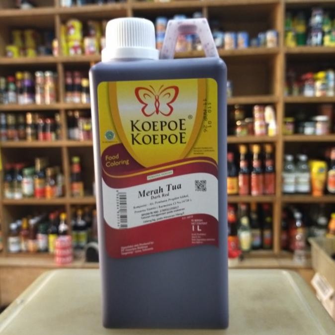 

Murah Pewarna Koepoe Koepoe Merah Tua 1Liter