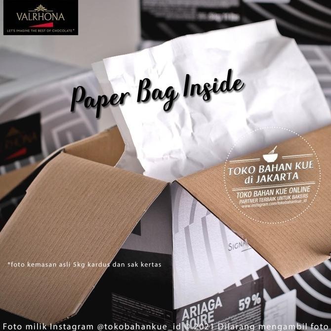 

Promo Valrhona Ariaga Noire 59% 100Gr Dark Couverture Chocolate Coin