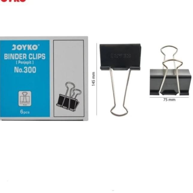 

Joyo Binder Clip 300 Bear 75Mm Lip Jepit Erta