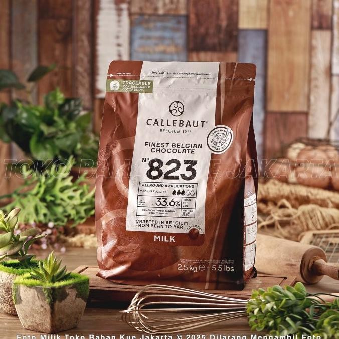 

Sale Callebaut 823 Nv 33,6% 2,5Kg Chocolate Milk Couverture Cokelat 823Nv