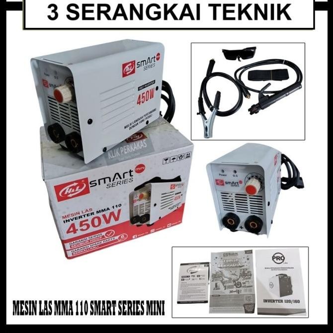 Murah Hl Trafo Travo Mesin Las Mma 110 V2.0 Inverter Mini Smart Series