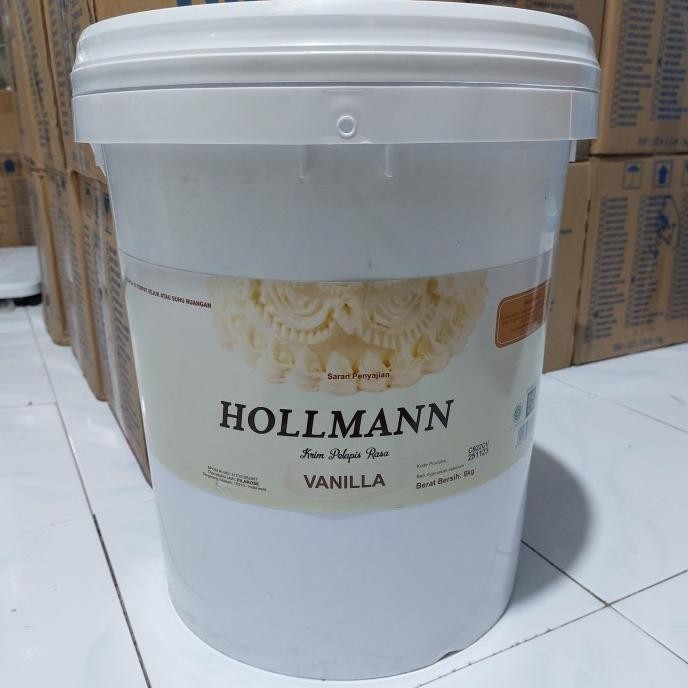 

Promo Butter Cream Vanilla Hollmann 8 Kg | Buttercream Vanila Hollman