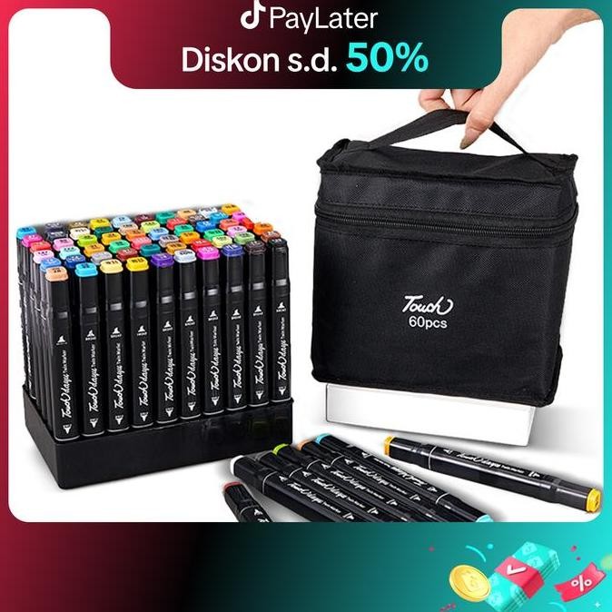 

Hightune Set Spidol Warna Warni untuk Berbagai Corak dan Tinta Berkualitas Tinggi - Stationery