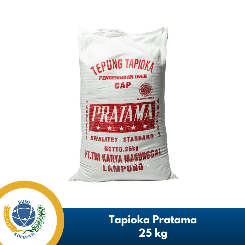 

Tepung Tapioka Aci Pratama 25Kg Terbaru Best Quality Asli 100% Original