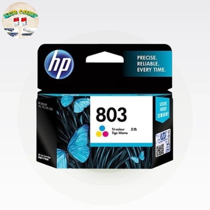 Tinta Hp 803 Tri Colour.For Printer : Hp Deskjet 1111, 1112, 2131, Co