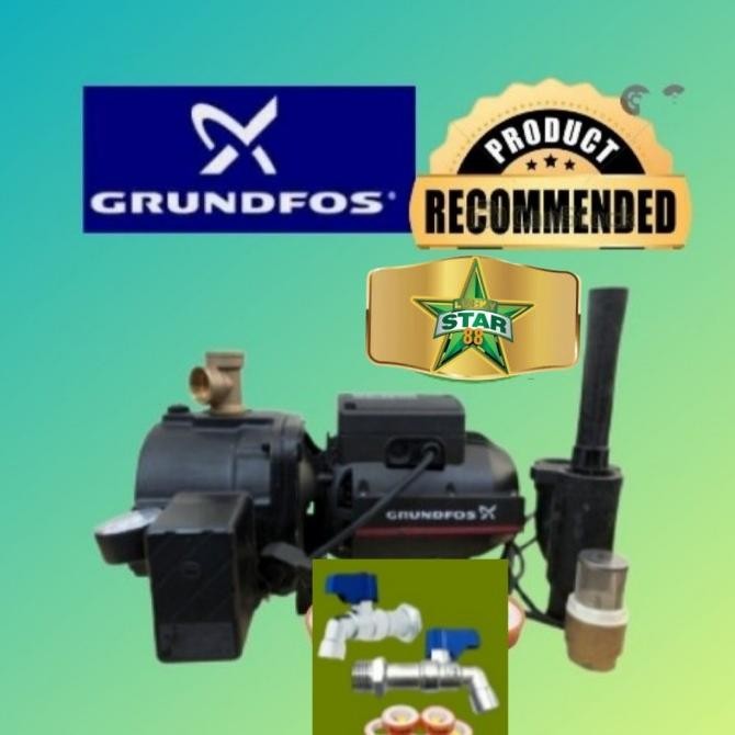 Mesin Pompa Air Grundfos 40 Meter Jd Basic 4 Jpd 4-54 Jet Pump New Stok