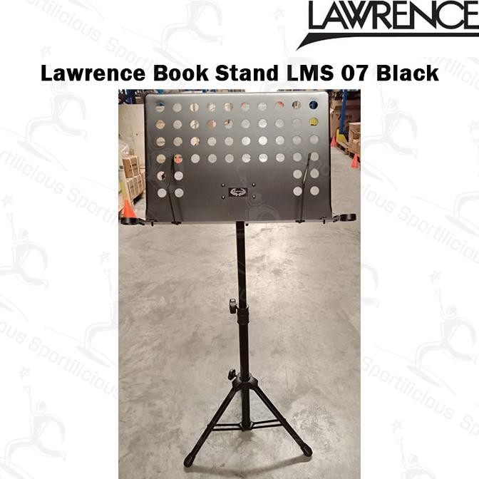 TERLARIS Alat Musik Lawrence Book Stand + Mic Clip LMS-07 Original