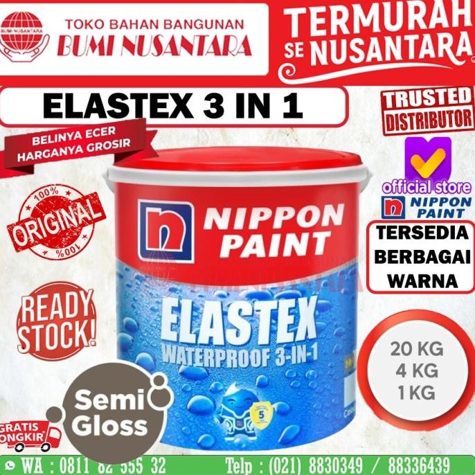 TERMURAH - Elastex 20kg WaterProofing Elastex nippon 20kg