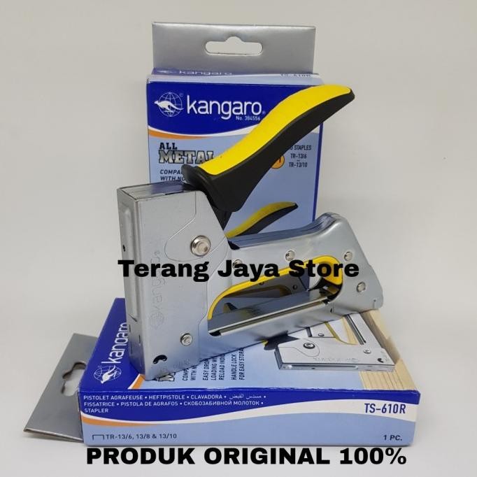

STEPLES TEMBAK KANGARO TS-610R STAPLES KANGARO TS-610R STAPLER TS610R ORIGINAL DAN TERPERCAYA